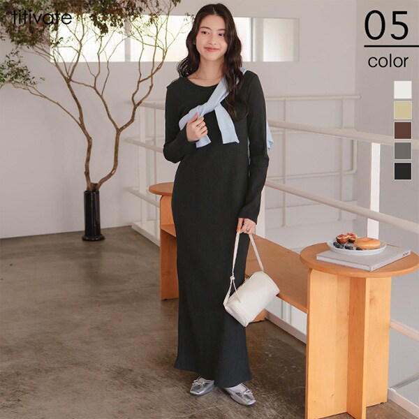 ﾚｲﾔｰﾄﾞﾆｯﾄﾜﾝﾋﾟｰｽ | ティティベイト(titivate) | マルイウェブチャネル