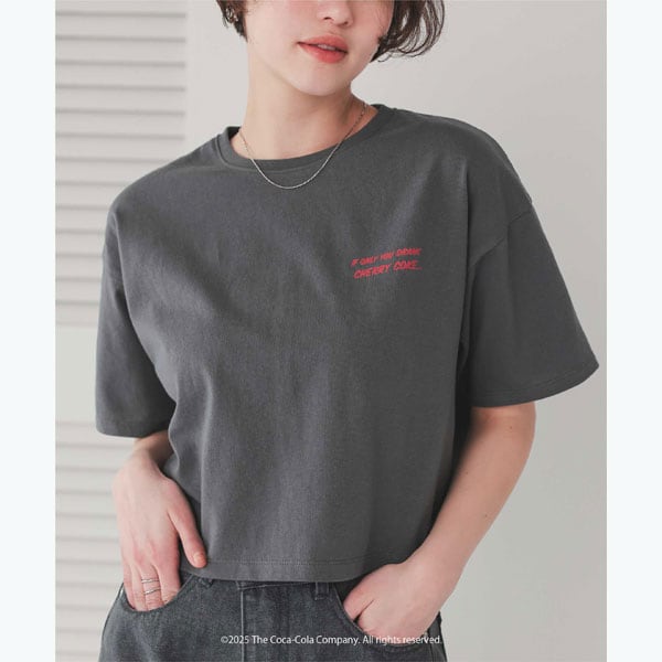 tシャツ 「WEB限定/追加」クロップドTシャツ レディース セール】クロップドミニT（Tシャツ/カットソー）｜福寿外貌