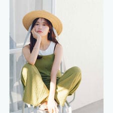 【赤埴奈津子さんS/Sコラボアイテム】ﾊﾞｯｸﾃﾞｻﾞｲﾝﾙｰｽﾞｷｬﾐｿｰﾙｵｰﾙｲﾝﾜﾝ