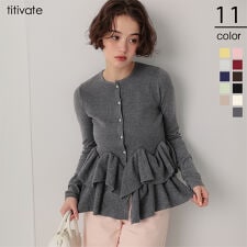 Jewelobe ジュエローブ カーディガン 半袖 フリルヘムニットカーディガン レディース ZOZOTOWN Yahoo 店 - 通販 - Yahoo ショッピング