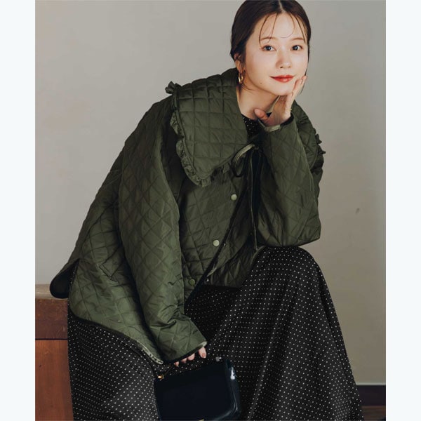 高山直子さんコラボアイテム】襟付きｷﾙﾃｨﾝｸﾞｼﾞｬｹｯﾄ | ティティベイト