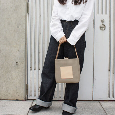 TIDEWAY(タイドウェイ) あかい CRUMPLE ショルダーバッグ（Lサイズ） 