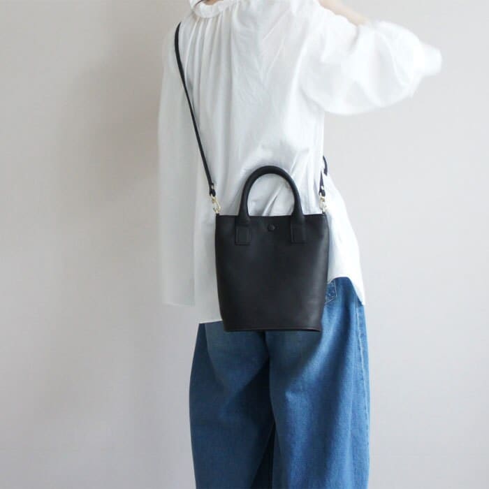 [}C]Nuts LEATHER 2WAY TOTE/^ChEFCiTIDEWAYj ubN