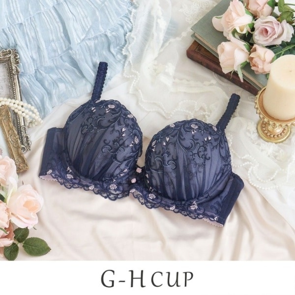 [�}���C]�V���e�t�@�j �u���W���[ (G-H) ��Glamor Bra�^�o�X�g�A�b�v�^�C�v��/���T�}���iRisa Magli�j �l�C�r�[�i094�j