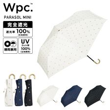 Wpc.(WPC)の【Wpc.】日傘 遮光ゴールドプチハートミニ 50cm 遮光 遮熱 晴雨兼用 レディース 折り畳み傘