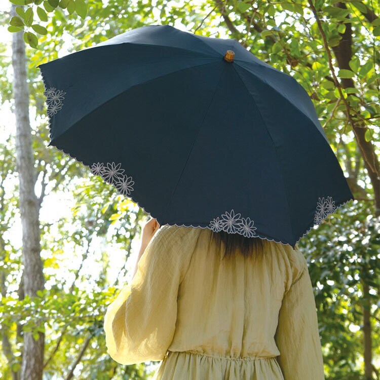 Wpc.】最強の日傘 UVO（ウーボ）2段折 ミニ 完全遮光 遮熱 晴雨