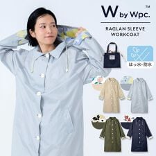 Wpc.(WPC)の【Wpc.】レインウェア ラグランスリーブワークコート レディース レインコート