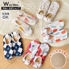 Wpc.(WPC)の【Wpc.】ルームシューズ ［ぽかフィットルームシューズ］ レディース あったかスリッパ