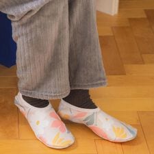 【Wpc.】ルームシューズ ［ぽかフィットルームシューズ］ レディース あったかスリッパ