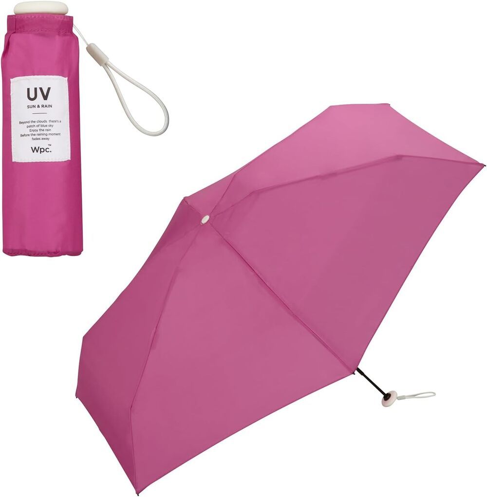 Wpc.】雨傘 ベビーアンブレラ 50cm 軽量 コンパクト 晴雨兼用 傘