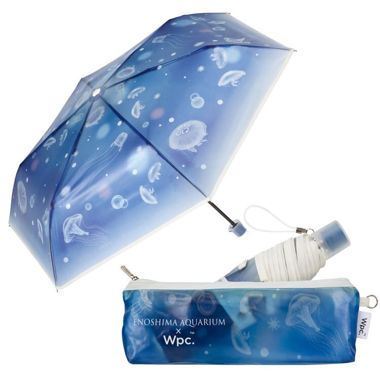 【Wpc.】えのすい×Wpc. アンブレラ ミニ 50cm ビニール傘 レディース 傘 折りたたみ