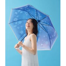 【Wpc.】［ビニール傘］えのすい×Wpc. アンブレラ 61cm 大きい 傘 ジャンプ傘 長傘
