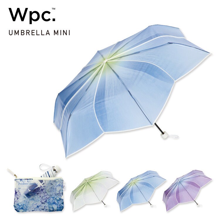 Wpc.】［ビニール傘］紫陽花アンブレラ ミニ 54cm 傘 レディース