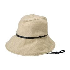 【Wpc.】帽子 UVつば広ハット 遮光 UVカット 軽量 コンパクト サイズ調整 紐付き 洗濯可能