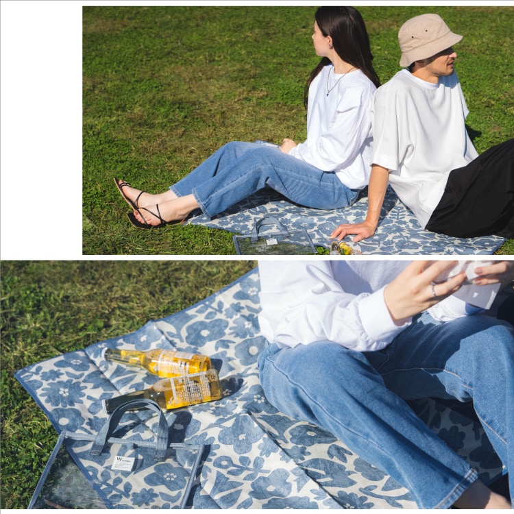 レジャーシート