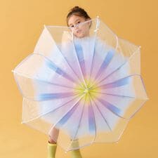 【Wpc.】ビニール傘 Wpc.KIDS フラワーフェアリーズアンブレラ 50cm キッズ 子供用