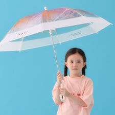 【Wpc.】Wpc.KIDS 空色アンブレラ 55cm 大きい グラデーション 子供用 ビニール傘