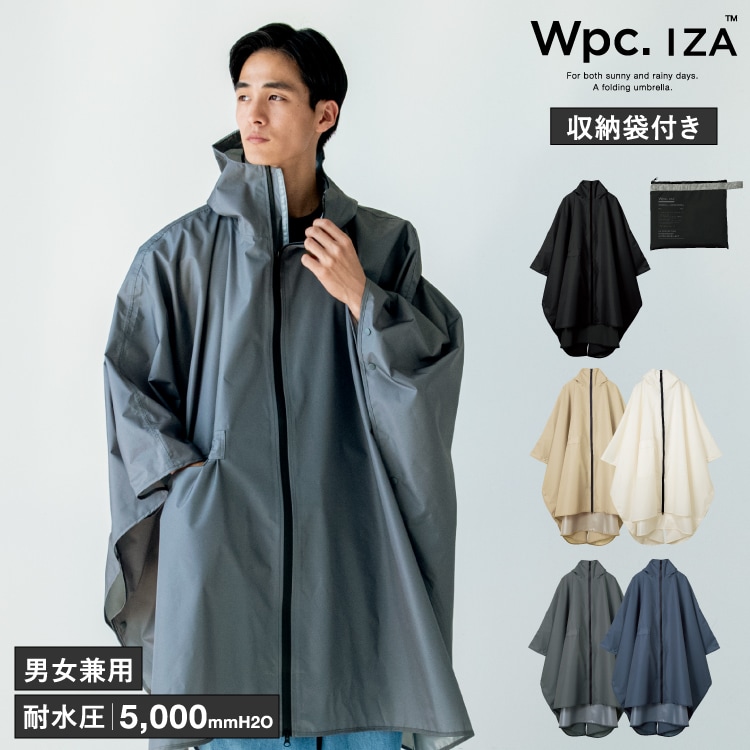 Wpc.】レインウェア IZA レインブレーカーポンチョ メンズ レディース 