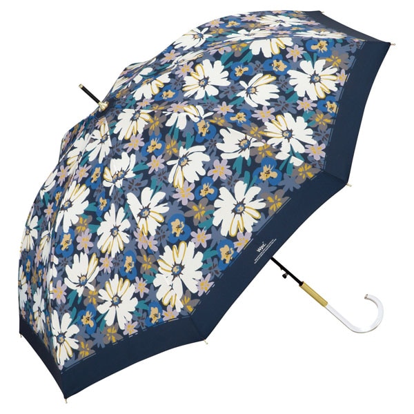 Wpc.】 雨傘 ブルーミングフラワー 58cm ジャンプ傘 晴雨兼用 傘 Wpc.】 雨傘 ブルーミングフラワー 58cm ジャンプ傘 晴雨兼用 傘