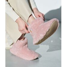 【Wpc.】ルームシューズ ONDOO もこもこルームブーツ あったかグッズ