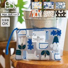 Wpc.(WPC)の【Wpc.】ニットフラットポーチ 小物入れ ミニポーチ ポーチ 北欧柄 洗濯可能 レディース
