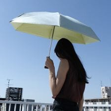Wpc.(WPC)の【Wpc.】日傘 遮光インサイドカラーtiny 完全遮光 遮熱 晴雨兼用 レディース 折りたたみ傘