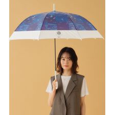 【Wpc.】ビニール傘 アートアクアリウム×Wpc.アンブレラ 大きい ジャンプ傘 レディース 長傘