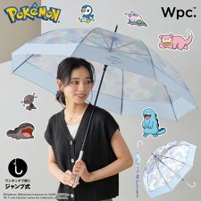 【Wpc.】ビニール傘 ポケモン 雨の日の冒険 61cm ジャンプ傘 大きい 長傘 雨傘 傘