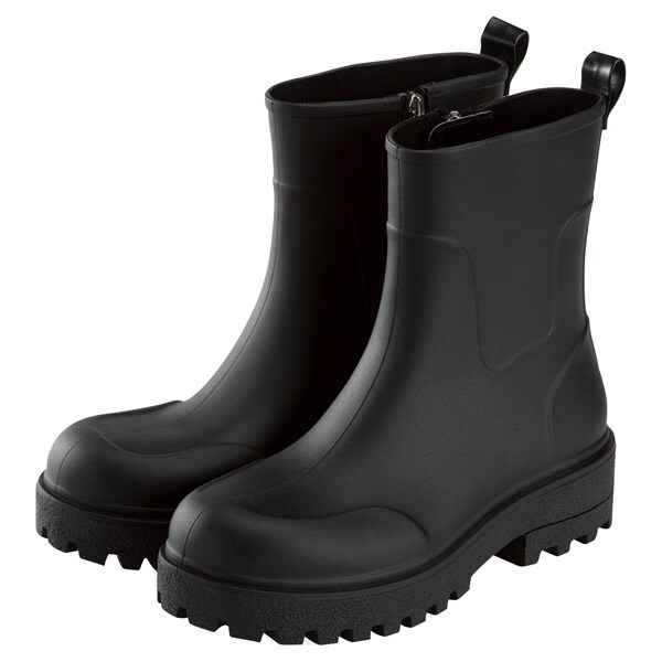 サイドゴア レインブーツ ショート レインシューズ レディース