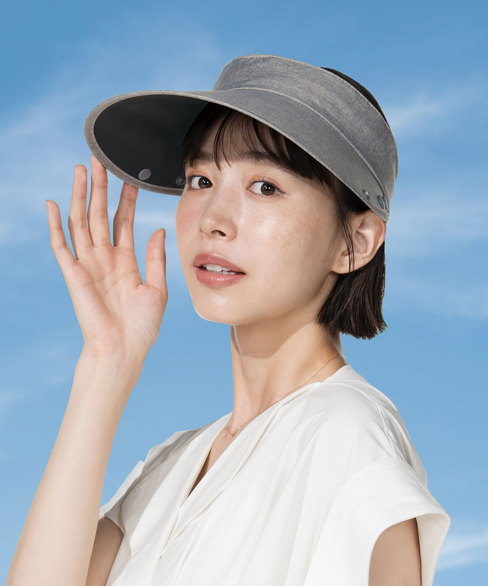 [�}���C]�yWpc.�z�X�q UVO�i�E�[�{�jUV4way�T���o�C�U�[ �n�b�g �Ռ� UV�J�b�g �t�F�C�X�J�o�[/Wpc.�iWPC�j �O���[