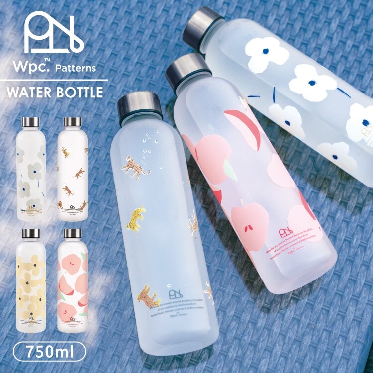 【新品・未使用品】ブラタモリ　水筒　非売品 Wpc.】ウォーターボトル 750ml クリアボトル 水筒 メモリ付き 大