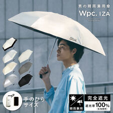 【Wpc.】日傘 Wpc.IZA 男の晴雨兼用傘 コンパクト 完全遮光 遮熱 軽量 大きい 折り畳み