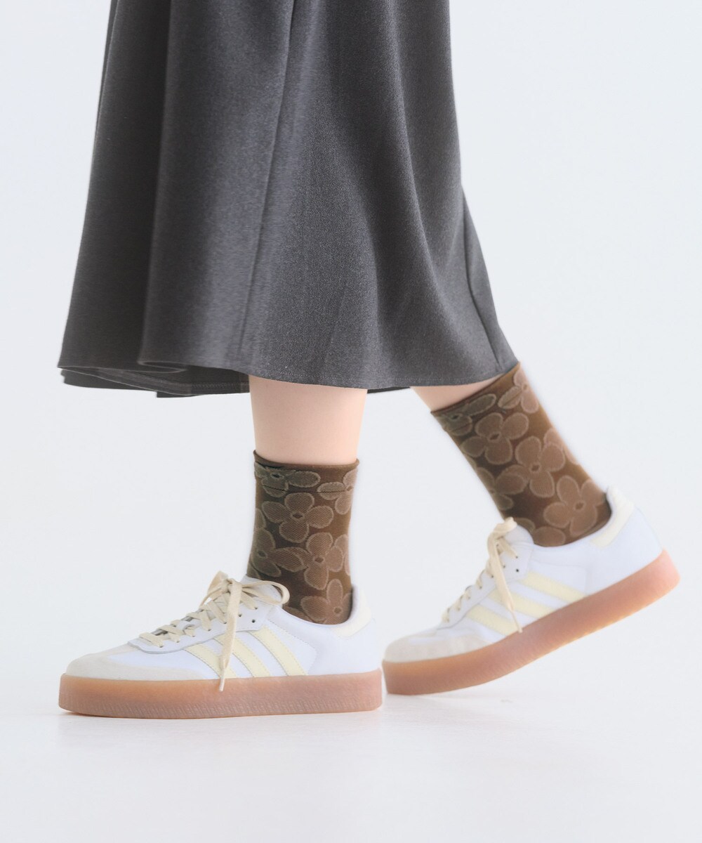 【Wpc.】Tabio×Wpc. Patterns フロートクッカロークルー 靴下 くつした