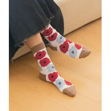 【Wpc.】Tabio×Wpc. Patterns ピオニロークルー 靴下 くつした