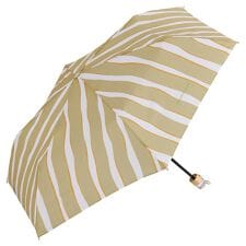 【Wpc.】雨傘 ニュアンスストライプ ミニ 50cm 軽量 晴雨兼用 レディース 折りたたみ傘