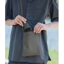 【Wpc.】日傘 Wpc.IZA(イーザ)［コンパクト＆サコッシュ付き］完全遮光 遮熱 晴雨兼用