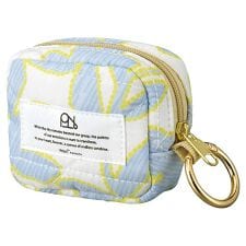 【Wpc.】はっ水キルティングマルチポーチミニ カラビナ付き イヤホンポーチ アクセサリーポーチ