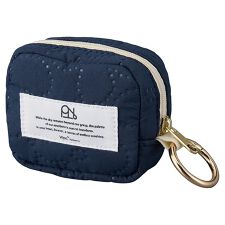 【Wpc.】はっ水キルティングマルチポーチミニ カラビナ付き イヤホンポーチ アクセサリーポーチ