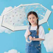 【Wpc.】キッズビニール傘 飛行犬×Wpc. KIDS 空飛ぶワンブレラ 50cm 傘 子供用