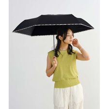 【Wpc.】日傘 遮光アニマルパイピング ミニ 大きい 完全遮光 遮熱 晴雨兼用 折りたたみ傘