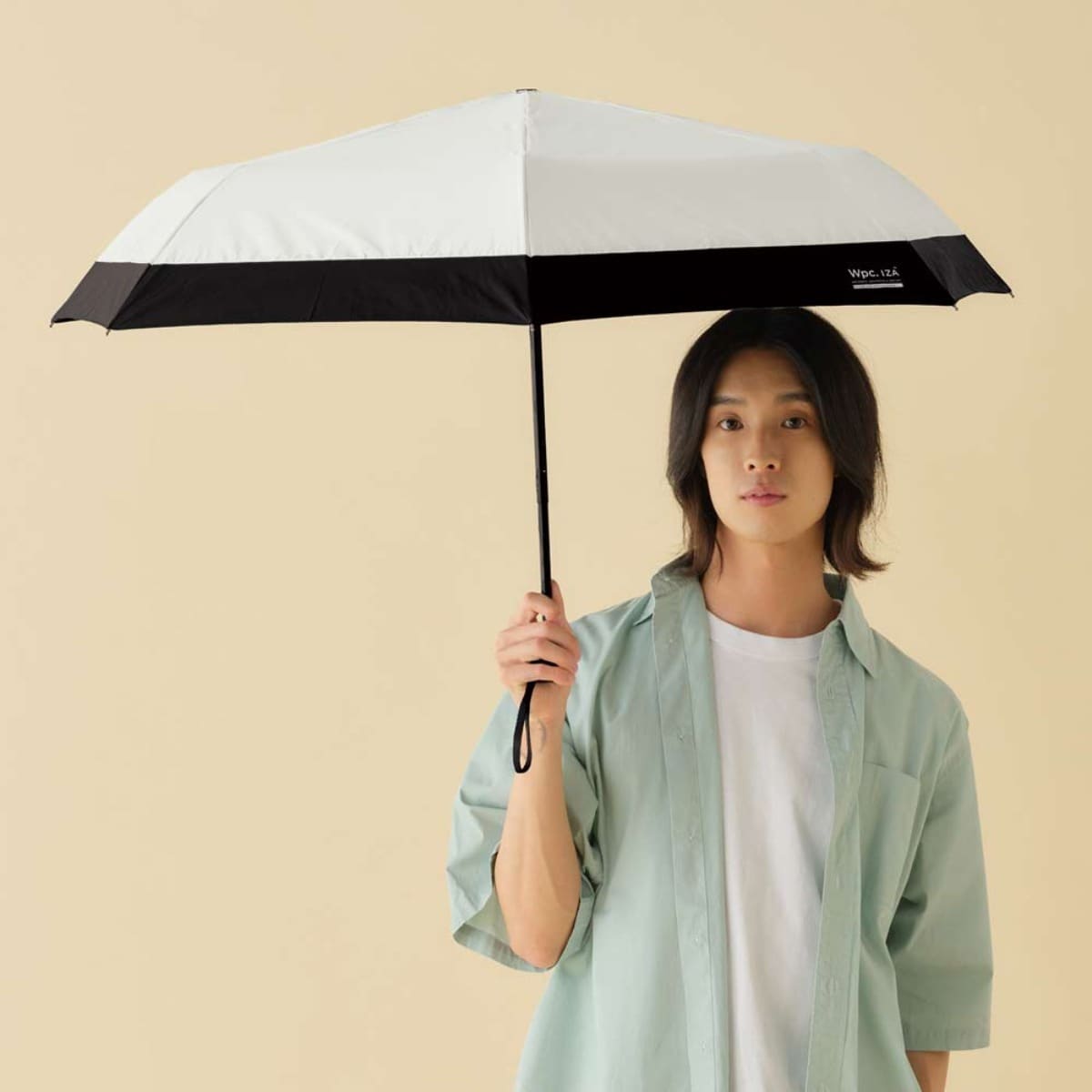 Wpc.】日傘 Wpc.IZA 男の晴雨兼用傘 耐風 大きい 完全遮光 遮熱 風に