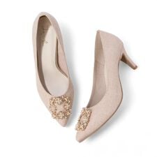 ラウナレア(Launa lea)の【25秋冬新色】【お呼ばれ・結婚式にも】ビジューポインテッドトゥパンプス(0484,0484A)