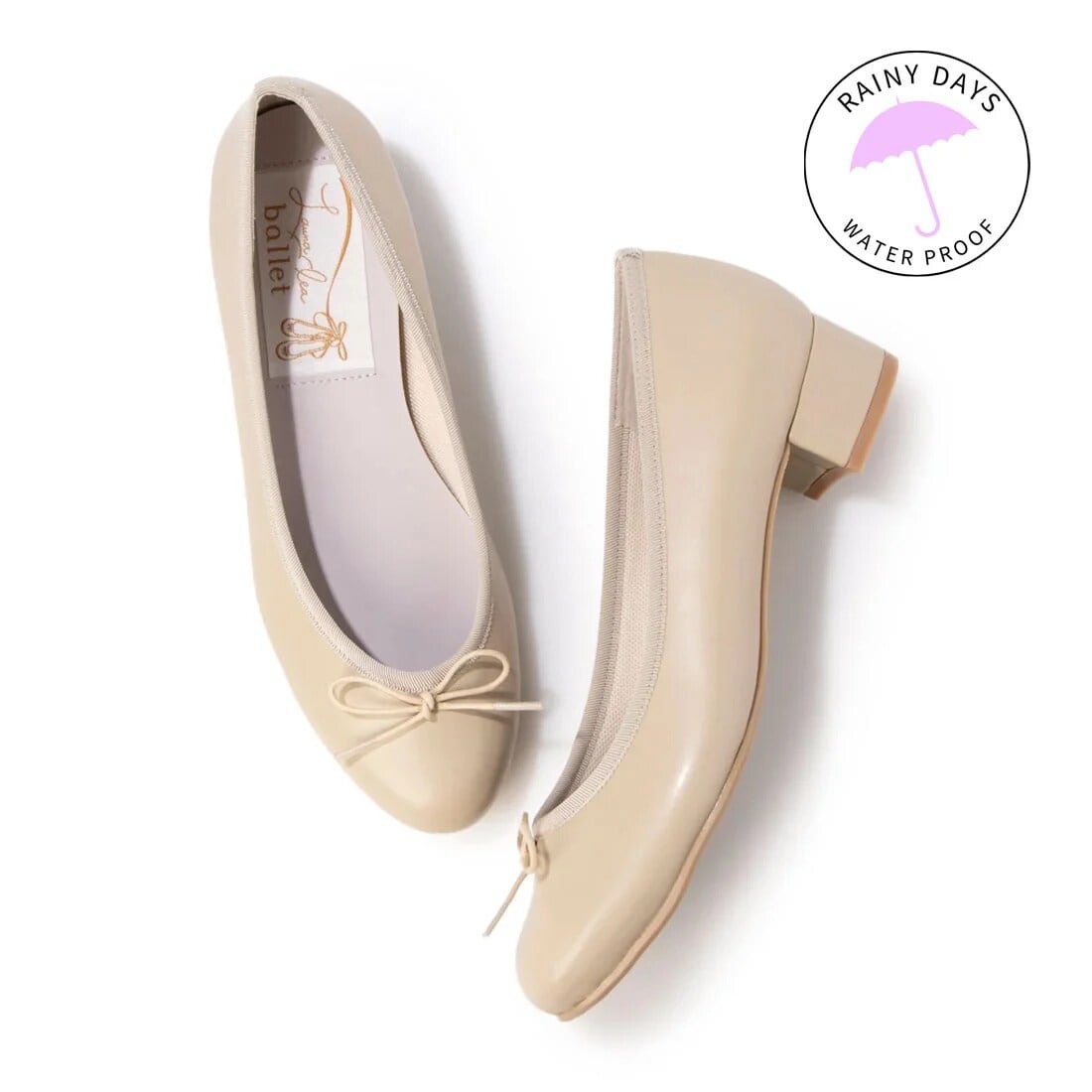 グリッターポインテッドトゥバレエシューズ(B9601A) | ラウナレア