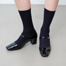 ラウナレア(Launa lea)のスクエアトゥメリージェーンパンプス(0533)