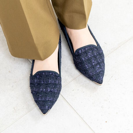 ポインテッドトゥパンプス