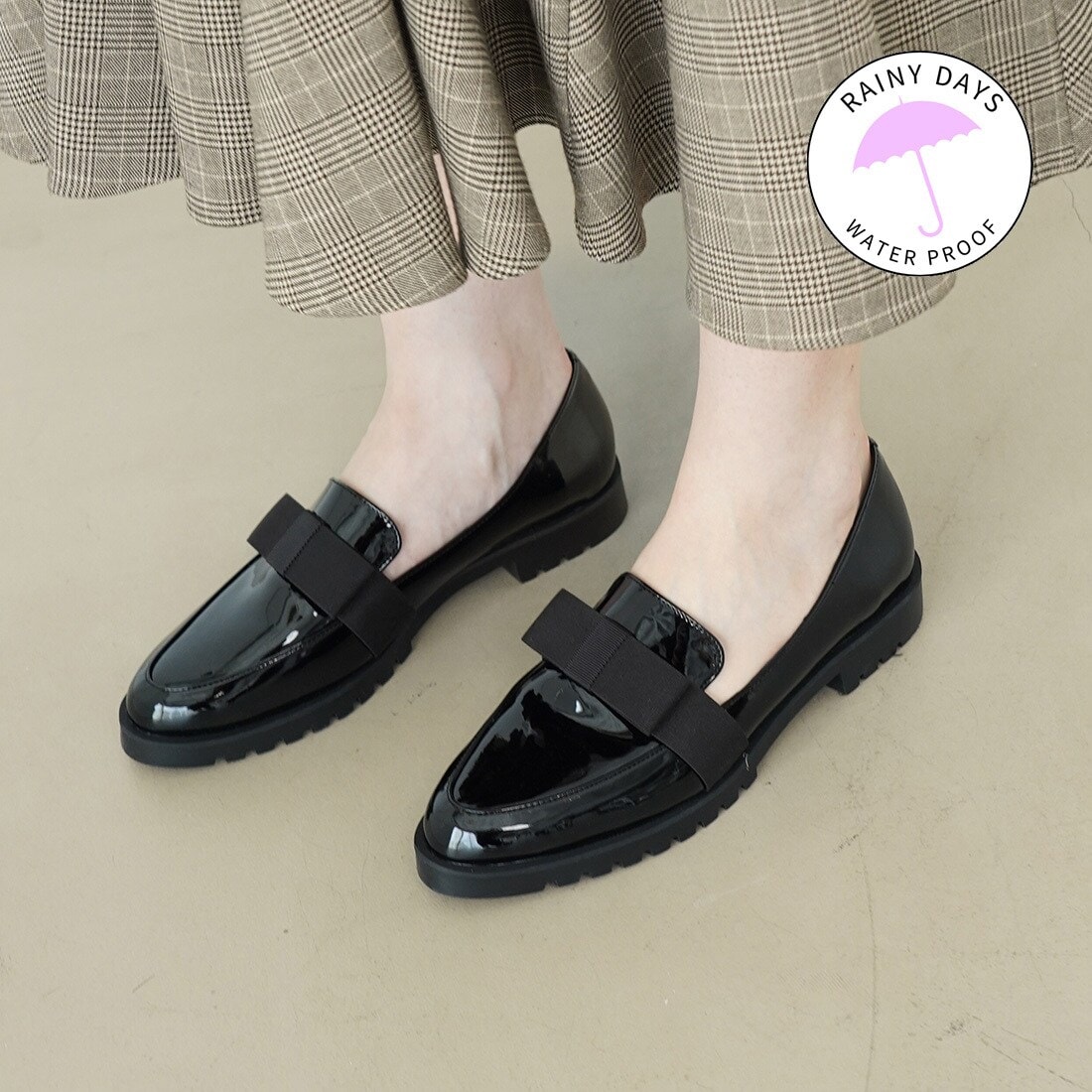 超美品！　コンポジション9 晴雨兼用　パンプス　23cm レインシューズ コンポジションナイン composition9 スタイリッシュコンフォート