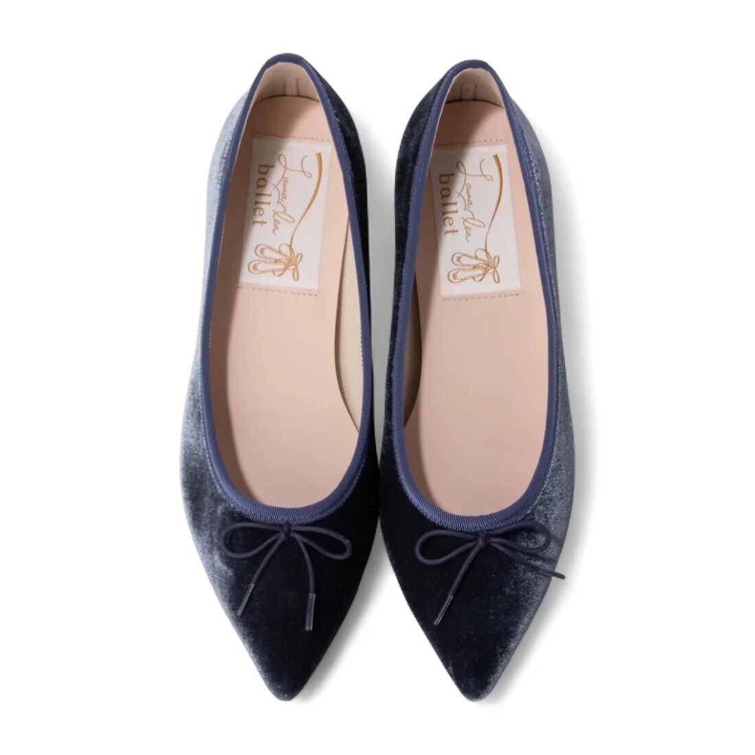 【25秋冬】ポインテッドトゥバレエシューズ(B4613A)