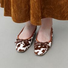 ラウナレア(Launa lea)の【25秋冬新作】スクエアトゥバレエシューズ(B7610A)