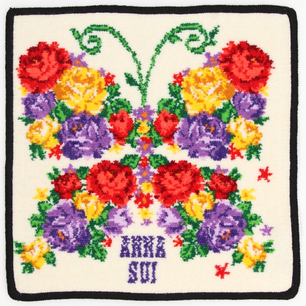 ANNA SUI 花柄ハンカチ 7枚セット ANNA SUI 花柄ハンカチ 7枚セット 小物