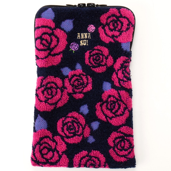 ANNA SUI × HELLO KITTY シェニール織 タオルハンカチ